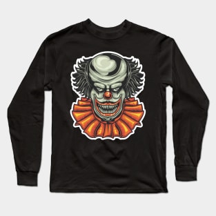 terror clown Long Sleeve T-Shirt